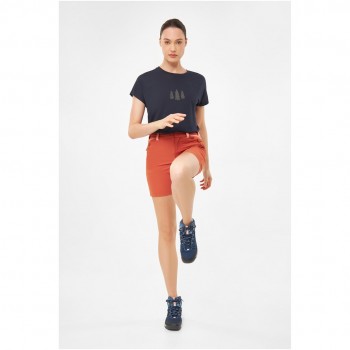 Spodenki damskie VIKING Sequoia Shorts Lady Bamboo pomara czowe XL