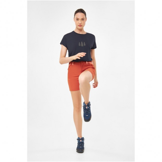 Spodenki damskie VIKING Sequoia Shorts Lady Bamboo pomara czowe XL