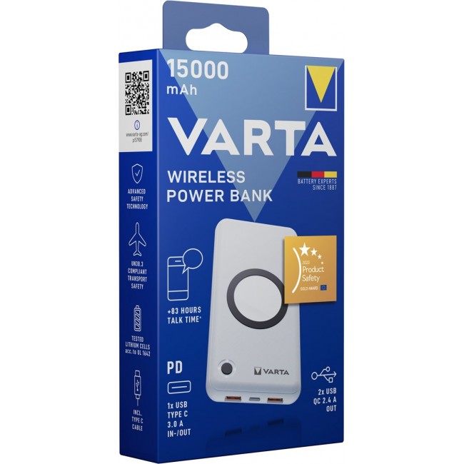 Varta Wireless Power Bank