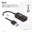 CLUB3D USB 3.2 Gen1 Type A to RJ45 2.5Gbps Adapter