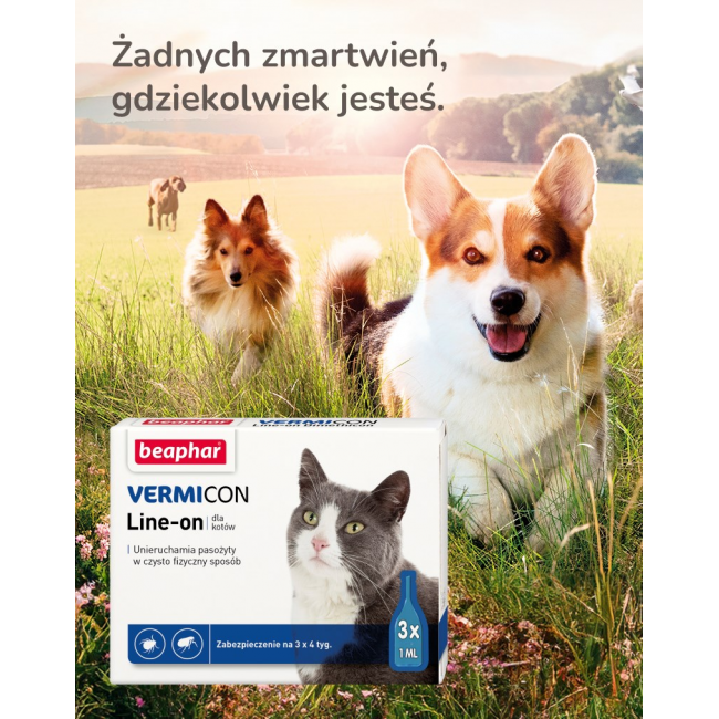 Beaphar parasite drops for cats - 3x 1ml Beaphar parasite drops for cats - 3x 1ml