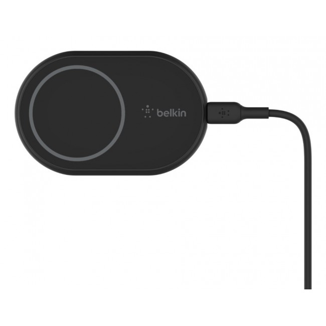 Belkin WIC004BTBK mobile device charger Smartphone Black USB Wireless charging Auto