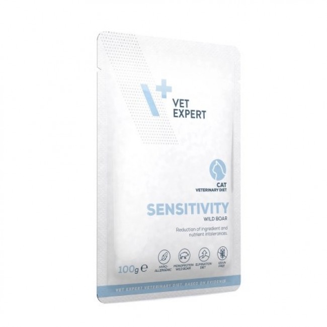 VET EXPERT Veterinary Diet Sensitivity Cat - wet food for cats - 100g VET EXPERT Veterinary Diet Sensitivity Cat - wet food for cats - 100g
