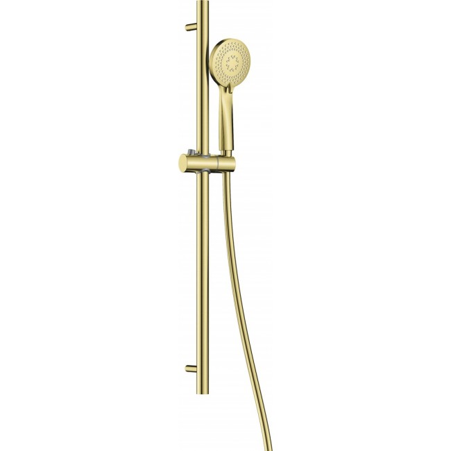 3-function shower set with rail