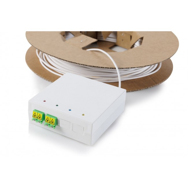 Digitus Fttx installation kit, pre-assembled, 4-fiber, LC/APC connector, length 50 m