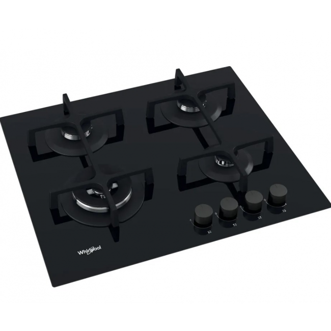 Whirlpool AKT 627/NB1 Black Built-in 59 cm Gas 4 zone(s)