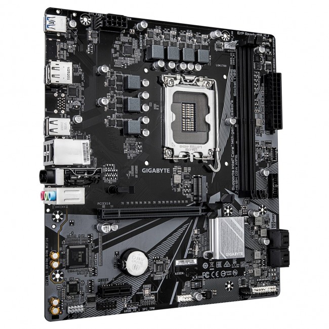 GIGABYTE H610M D3W WIFI6 Motherboard - Supports 14th Gen. Intel Core CPUs, 5+1+1 phases VRM, up to 5600MHz DDR4, 1xPCIe 3.0 M.2, Wi-Fi 6, 1GbE LAN, USB 3.2 Gen 1 GIGABYTE H610M D3W WIFI6 Motherboard - Supports 14th Gen. Intel Core CPUs, 5+1+1 phases VRM, up to 5600MHz DDR4, 1xPCIe 3.0 M.2, Wi-Fi 6, 1GbE LAN, USB 3.2 Gen 1