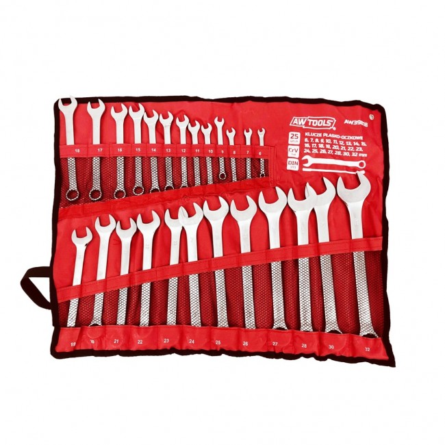 AWTOOLS WRENCH COMBINATION SET 25pcs /6mm-32mm