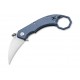 B ker Plus HEL Karambit Knife Blue/Grey