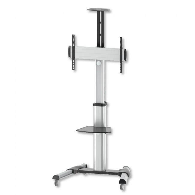 Techly Floor Support Trolley for LCD / LED / Plasma 37-70 with Shelf Techly Floor Support Trolley for LCD / LED / Plasma 37-70 with Shelf