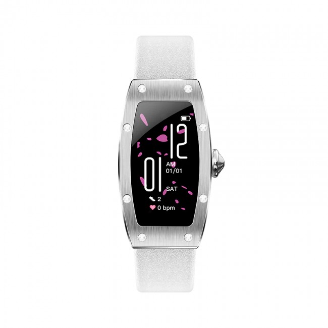 Kumi K18 Svarovski smartwatch silver Kumi K18 Svarovski smartwatch silver