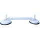 Telescopic handle with extendable vacuum suction cups