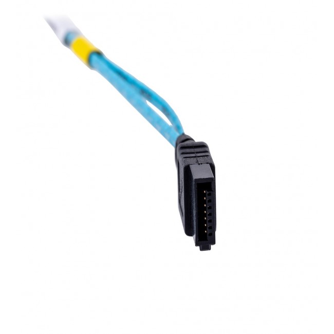 Supermicro 4 x Round SATA cable 0.56 m Black, Blue, White
