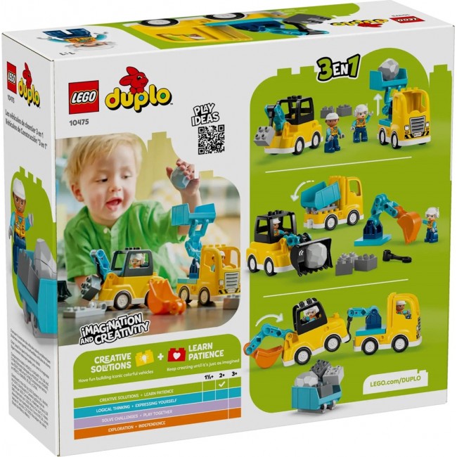 LEGO DUPLO 10475 3 in 1 Construction Vehicles