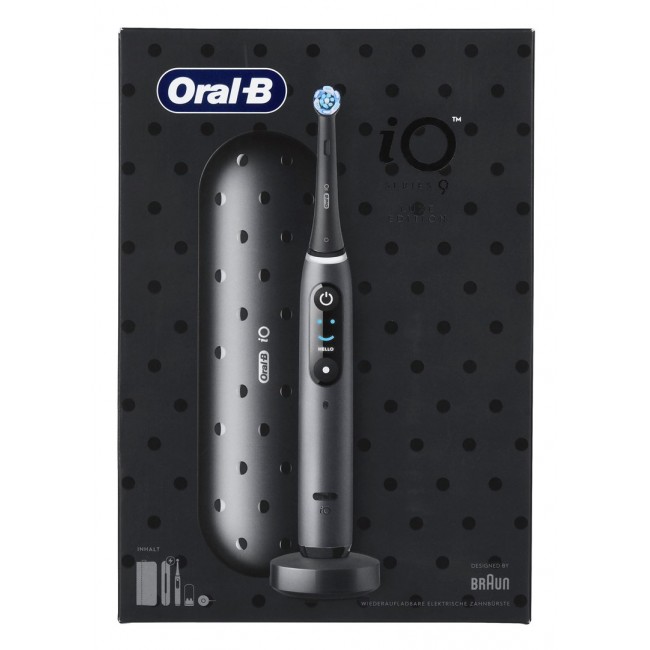 Oral-B iO Series 9 Luxe Edition Black Onyx Toothbrush Oral-B iO Series 9 Luxe Edition Black Onyx Toothbrush