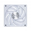 White wireless Lian Li UNI FAN 3-pack fan, 120mm