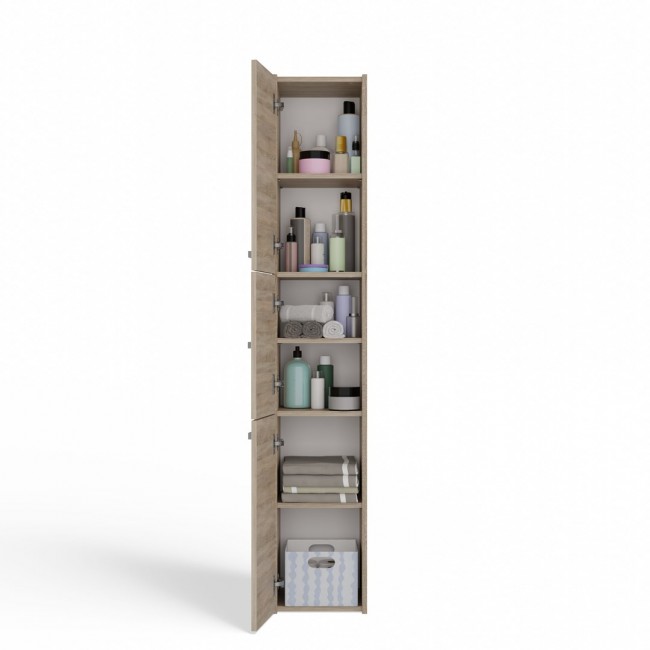 Topeshop S33 SONOMA bathroom storage cabinet Oak Topeshop S33 SONOMA bathroom storage cabinet Oak