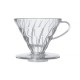 HARIO V60-02 Clear Plastic Drip