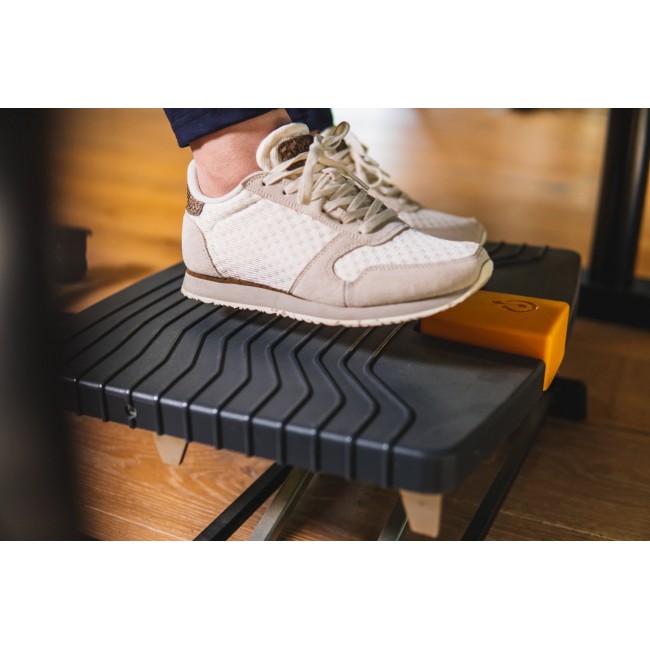 BakkerElkhuizen Pro 959 Footrest Black, Gray, Orange