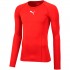 Puma Liga Baselayer Tee LS Red 655920 01 S