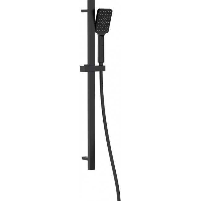 3-function shower set with rail