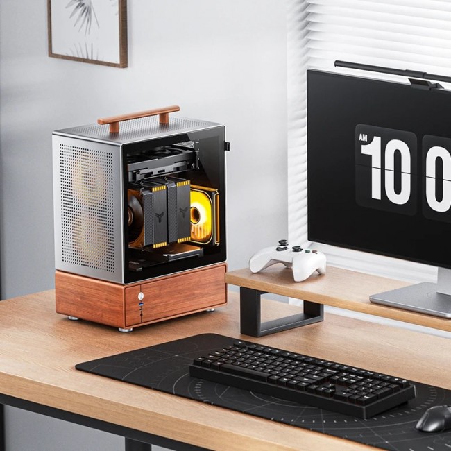 PC Case Jonsbo T7, Midi-Tower, mATX, Glass
