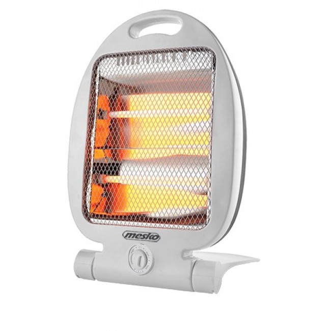 Mesko Home MS 7710 Indoor White 800 W Quartz electric space heater
