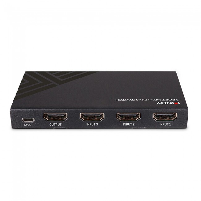 Lindy 3 Port HDMI 8K60 Switch Lindy 3 Port HDMI 8K60 Switch