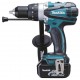 Makita DHP458RTJ drill 2000 RPM Black, Blue Makita DHP458RTJ drill 2000 RPM Black, Blue