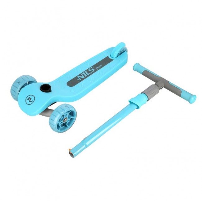 NILS FUN HLB09 LED turquoise children's scooter NILS FUN HLB09 LED turquoise children's scooter
