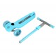 NILS FUN HLB09 LED turquoise children's scooter NILS FUN HLB09 LED turquoise children's scooter