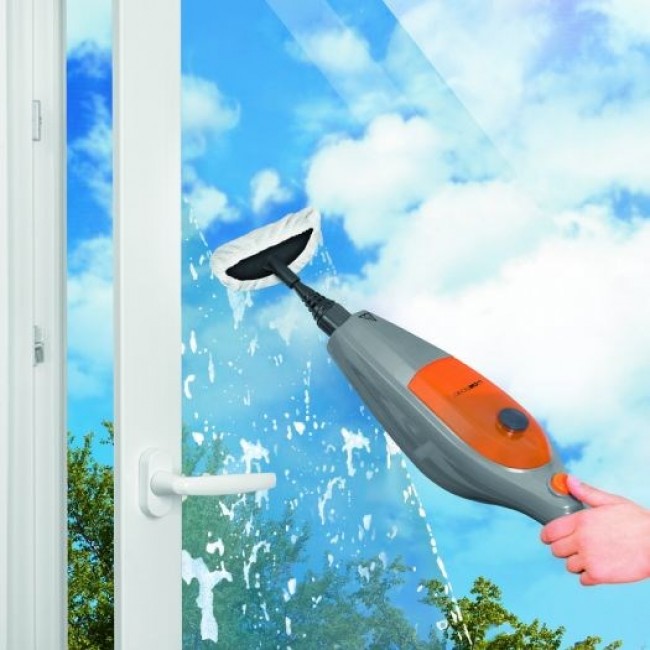 Clatronic DR 3539 Portable steam cleaner 0.3 L 1500 W Grey, Orange Clatronic DR 3539 Portable steam cleaner 0.3 L 1500 W Grey, Orange