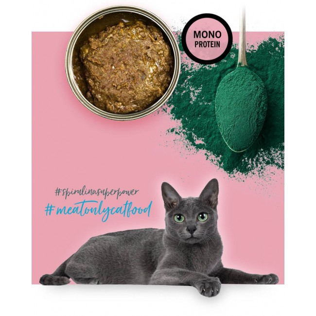 3COTY Turkey with spirulina - wet cat food - 80g
