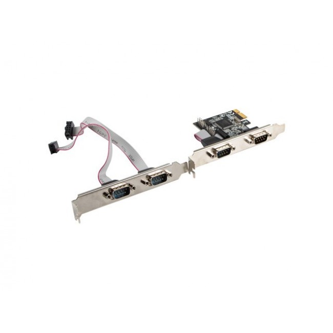 Lanberg PCE-DB9-004 interface cards/adapter Internal PCIe Lanberg PCE-DB9-004 interface cards/adapter Internal PCIe