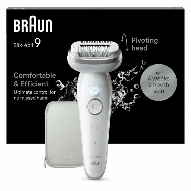 Braun Silk- pil 9 9-011 40 tweezers Silver, White