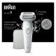 Braun Silk- pil 9 9-011 40 tweezers Silver, White
