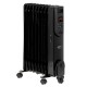 Electric oil heater with remote control CAMRY CR 7810 9 ribs black Electric oil heater with remote control CAMRY CR 7810 9 ribs black