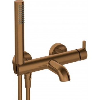 Bath mixer with shower set