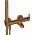 Bath mixer with shower set