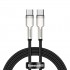 Baseus CATJK-C01 mobile phone cable Black 1 m USB C