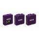 R DE Wireless GO III Purple - wireless microphone system (purple)