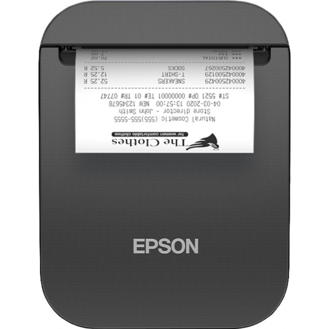 Epson TM-P80II (131): Mobile Receipt, Autocutter, Wi-Fi, USB-C, Black, WE/CEE