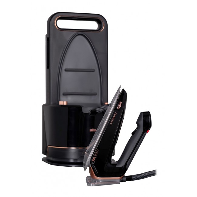 Braun CareStyle 9 IS 9090 BK 2700 W 2 L EloxalPlus soleplate Black, Copper