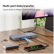 UNITEK D1117AGY01-EU laptop dock/port replicator Wired & Wireless USB4 Grey UNITEK D1117AGY01-EU laptop dock/port replicator Wired & Wireless USB4 Grey