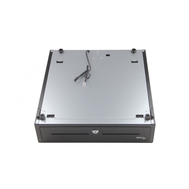 Equip Cash Register Drawer for Point of Sale (POS) System, 4 Bill/8 Coin Compartments, Removable Coin Slots, RJ11 connector