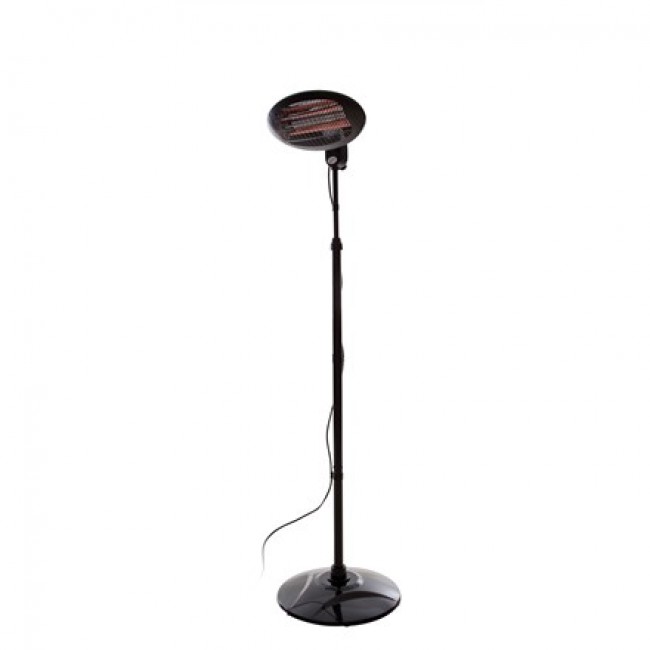 Sunred SMQ2000A electric space heater Indoor & outdoor Black 2000 W Quartz electric space heater