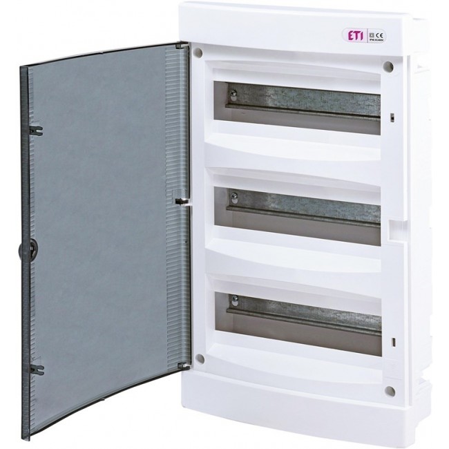 Plastic distribution board PT 36M 3x12M N+PE IP40