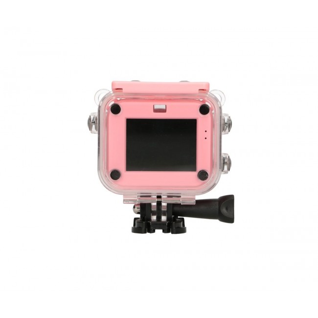 Extralink Camera Kids Camera H18 Pink 1080P 30fps, IP68, 2.0