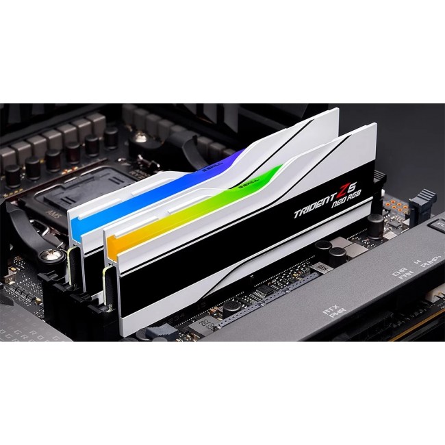 G.Skill Trident Z5 Neo RGB F5-6400J3239G16GX2-TZ5NRW memory module 32 GB 2 x 16 GB DRAM 6400 MHz G.Skill Trident Z5 Neo RGB F5-6400J3239G16GX2-TZ5NRW memory module 32 GB 2 x 16 GB DRAM 6400 MHz