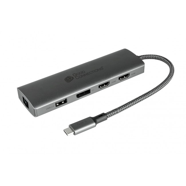 Alcasa HUB-C001A interface hub USB Type-C 5000 Mbit/s Anthracite Alcasa HUB-C001A interface hub USB Type-C 5000 Mbit/s Anthracite